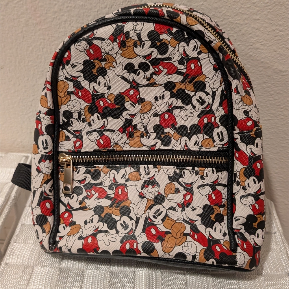 Bioworld Mickey Mouse Mini Bag - Red, Black, White, Brown